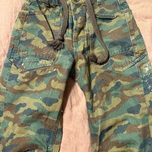 We The Free by Free People Camo Barrel Jeans.